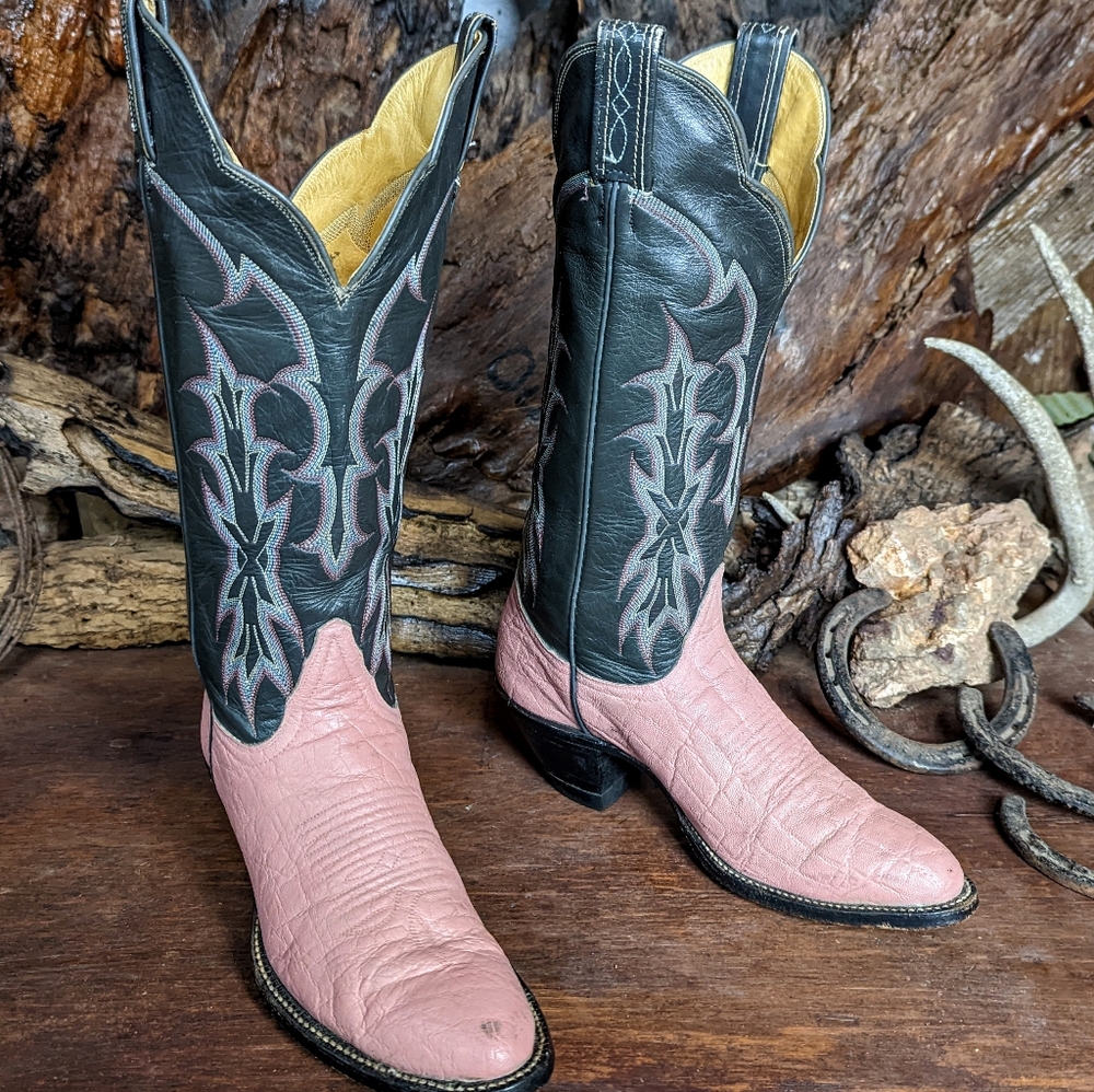 Tony Lama cowboy boots 5.5B - Picture 4 of 12